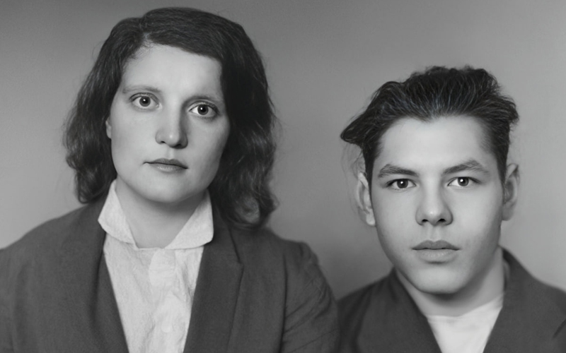 Реставрация фото — восстановленный снимок после обработки