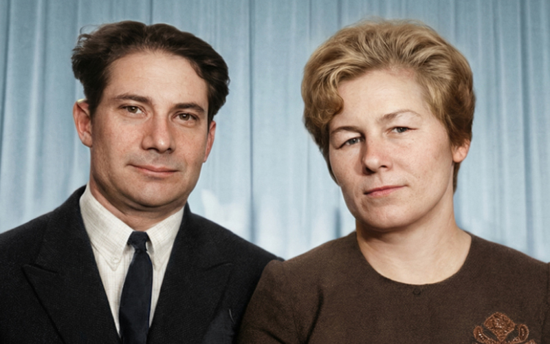 Колоризация чёрно-белого фото — после обработки